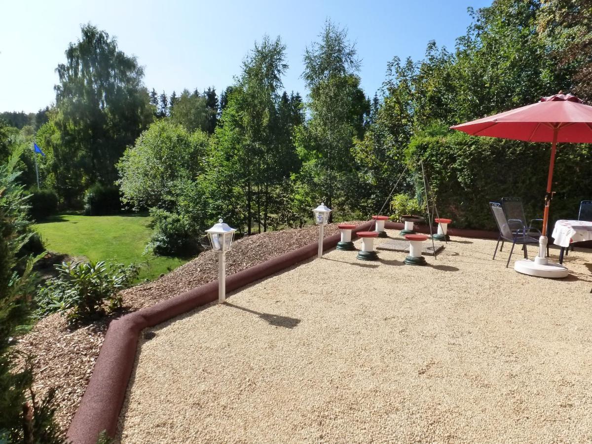 Ferienhaus Weiherblick Pottum Exterior foto